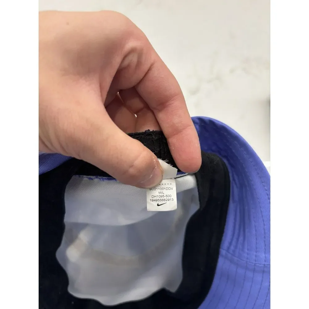 NWOT Nike Tie Dye Bucket Hat Indigo DH1095-500‎ Youth Kids Size M/L Medium
